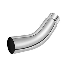 Laden Sie das Bild in den Galerie-Viewer, Diesel Exhaust Elbow Tip, 4" Inlet 5" Outlet/4" Inlet 6" Outlet/5'' Inlet 6" Outlet Exhaust Pipe Tip Elbow Side Exit Exhaust Tip, Heavy-Duty Steel Chromed Turndown Exhaust Tip for Pickup Trucks Cars