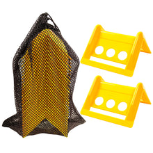 Laden Sie das Bild in den Galerie-Viewer, 24 Pack Flatbed Edge Protectors with Carrying Case 4" Winch Ratchet Straps Plastic for Flatbed Cargo Load Truck Shipping Containers