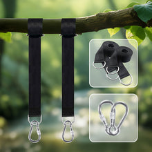 Laden Sie das Bild in den Galerie-Viewer, Extra Long Tree Swing Straps Holds, 1/2.5/5/8/10FT Tree Swing Hanging Kit with Tree Protector Perfect for Swings & Hammocks, Easy Fast Installatio