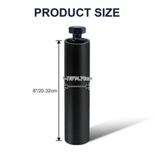 Laden Sie das Bild in den Galerie-Viewer, Steel Universal Quarter Fender Mount Post Fits for Semi Trucks, Pair 8" Semi Truck Fender Mount Posts, Black