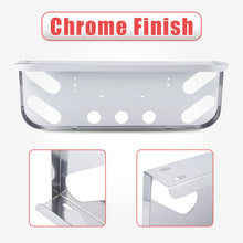 Laden Sie das Bild in den Galerie-Viewer, Tail Light Panel Stainless Steel with Four 4.2"x2.54" Light Ovals and Three 2.31" Light Round Cutouts Rear Light Panel for Semi Truck