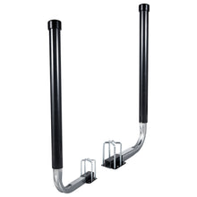Laden Sie das Bild in den Galerie-Viewer, 1 Pair of Boat Trailer Guide L Shaped, 40"-48" Adjustable Design Trailer Guide Ons Galvanized Steel for Boat, Fishing Boat, Sailboat Trailer, Silver
