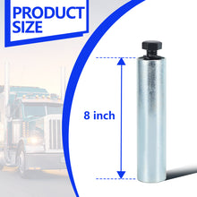 Laden Sie das Bild in den Galerie-Viewer, Steel Universal Quarter Fender Mount Post Fits for Semi Trucks, Pair 8" Semi Truck Fender Mount Posts