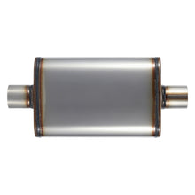 Laden Sie das Bild in den Galerie-Viewer, Exhaust Muffler Universal 409 Stainless Straight-Through Performance Muffler for Cars Trucks, 2.5&quot; Inlet/Outlet，3&quot; Inlet/Outlet, Overall Length 20&quot;
