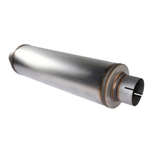 Laden Sie das Bild in den Galerie-Viewer, Muffler Universal Stainless Steel Muffler Tip Straight-Through Performance for Cars Trucks, 4&quot;/5“ Inlet/Outlet, Overall Length 30&quot;
