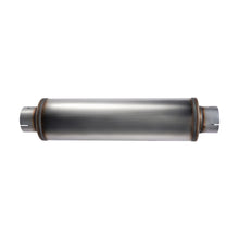 Laden Sie das Bild in den Galerie-Viewer, Muffler Universal Stainless Steel Muffler Tip Straight-Through Performance for Cars Trucks, 4&quot;/5“ Inlet/Outlet, Overall Length 30&quot;
