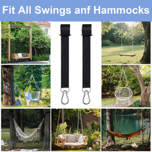 Load image into Gallery viewer, Extra Long Tree Swing Straps Holds, 5/8/10FT Tree Swing Hanging Kit with Tree Protector Perfect for Swings &amp; Hammocks, Easy Fast Installatio
