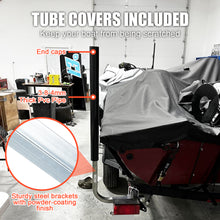 Load image into Gallery viewer, 1 Pair of Boat Trailer Guide L Shaped, 40&quot;-48&quot; Adjustable Design Trailer Guide Ons Galvanized Steel for Boat, Fishing Boat, Sailboat Trailer, Silver
