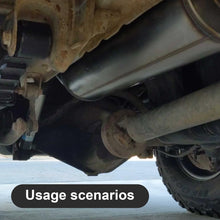 Laden Sie das Bild in den Galerie-Viewer, Universal Exhaust Muffler Stainless Steel Straight-Through Performance Muffler for Cars Trucks, 2.25&quot;/2.5&quot;/3&quot; Inlet/Outlet, Overall Length 20&quot;
