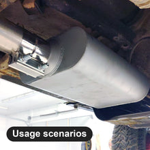 Laden Sie das Bild in den Galerie-Viewer, Exhaust Muffler Universal 409 Stainless Straight-Through Performance Muffler for Cars Trucks, 2.5&quot; Inlet/Outlet，3&quot; Inlet/Outlet, Overall Length 20&quot;
