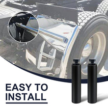 Cargar imagen en el visor de la galería, Steel Universal Quarter Fender Mount Post Fits for Semi Trucks, Pair 8&quot; Semi Truck Fender Mount Posts, Black
