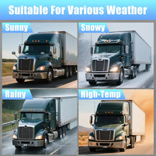 Load image into Gallery viewer, ABS Chrome Plastic Front Axle and Rear Cover Kits with 33mm Push-on Flange Nut Covers for Semi Trucks in Pairs, Spiked, 2+4 Set
