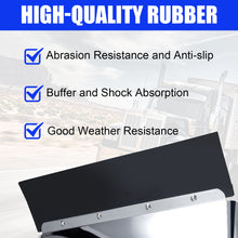 Load image into Gallery viewer, 24&quot; x 24&quot; Quarter Fenders for Semi Truck, 430 Stainless Steel, Triangle Bracket and Mounting Hardware Included, Right Left, Fit for Freightliner, Kenworth, Volvo, Peterbilt
