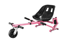 Load image into Gallery viewer, Hoverboard seat Attachment, Hoverboard go Kart for Adults &amp; Kids, Accessories to Transform Hoverboard into go cart, Hover carts for self Balancing Scooter with Off-Road tire and Shock Absorber
