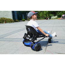 Load image into Gallery viewer, Hoverboard seat Attachment, Hoverboard go Kart for Adults &amp; Kids, Accessories to Transform Hoverboard into go cart, Hover carts for self Balancing Scooter with Off-Road tire and Shock Absorber
