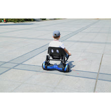 Load image into Gallery viewer, Hoverboard seat Attachment, Hoverboard go Kart for Adults &amp; Kids, Accessories to Transform Hoverboard into go cart, Hover carts for self Balancing Scooter with Off-Road tire and Shock Absorber
