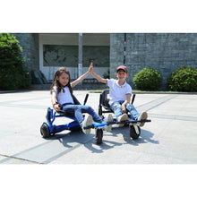 Load image into Gallery viewer, Hoverboard seat Attachment, Hoverboard go Kart for Adults &amp; Kids, Accessories to Transform Hoverboard into go cart, Hover carts for self Balancing Scooter with Off-Road tire and Shock Absorber
