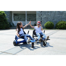 Load image into Gallery viewer, Hoverboard seat Attachment, Hoverboard go Kart for Adults &amp; Kids, Accessories to Transform Hoverboard into go cart, Hover carts for self Balancing Scooter with Off-Road tire and Shock Absorber
