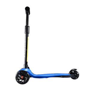 Hishine Kick Scooter for Kids with 3 Light up Wheels and Adjustable Height for 2-7 Years Old Ages Girls Boys Toddlers & Children,Lean to Steer, 3-Wheeled Scooters