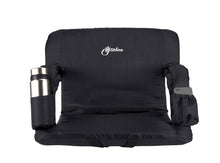 Load image into Gallery viewer, Stadium Seat for Bleacher &amp; Bench Portable Folding Chair with Padded Cushion Reclining Stadium Chair with Back Support, Shoulder Straps, Zipper Bag

