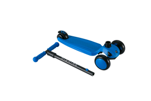Hishine 3 Wheel Kick Scooter for Kids and Toddler, Light up Flashing Wheels, Wide Deck