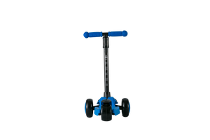 Hishine 3 Wheel Kick Scooter for Kids and Toddler, Light up Flashing Wheels, Wide Deck