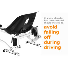 Load image into Gallery viewer, Hoverboard seat Attachment, Hoverboard go Kart for Adults &amp; Kids, Accessories to Transform Hoverboard into go cart, Hover carts for self Balancing Scooter with Off-Road tire and Shock Absorber
