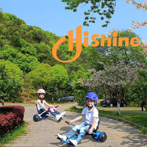 Hoverboard seat Attachment Go Kart fits 6.5”-10” hoverboards, Hover cart for Kids & Adults , Accessory for self Balancing Scooter