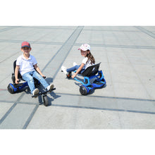 Load image into Gallery viewer, Hoverboard seat Attachment, Hoverboard go Kart for Adults &amp; Kids, Accessories to Transform Hoverboard into go cart, Hover carts for self Balancing Scooter with Off-Road tire and Shock Absorber
