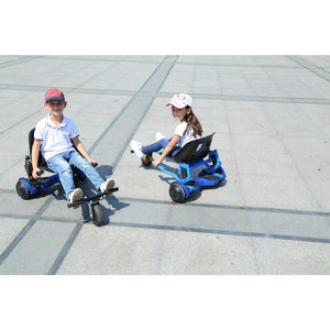Hoverboard seat Attachment, Hoverboard go Kart for Adults & Kids, Accessories to Transform Hoverboard into go cart, Hover carts for self Balancing Scooter with Off-Road tire and Shock Absorber