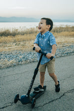 Load image into Gallery viewer, Hishine Kick Scooter for Kids with 3 Light up Wheels and Adjustable Height for 2-7 Years Old Ages Girls Boys Toddlers &amp; Children,Lean to Steer, 3-Wheeled Scooters
