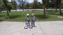 Load image into Gallery viewer, Hishine Kick Scooter for Kids with 3 Light up Wheels and Adjustable Height for 2-7 Years Old Ages Girls Boys Toddlers &amp; Children,Lean to Steer, 3-Wheeled Scooters
