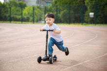 Cargar imagen en el visor de la galería, Kick Scooter for Kids with 3 Big Light Up Wheels, Lean to Steer, Adjustable Height, Wheel Scooter for Boys Girls Toddler
