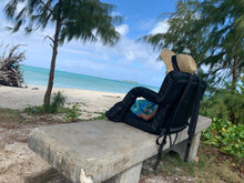 Load image into Gallery viewer, Stadium Seat for Bleacher &amp; Bench Portable Folding Chair with Padded Cushion Reclining Stadium Chair with Back Support, Shoulder Straps, Zipper Bag
