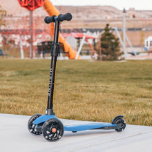 Load image into Gallery viewer, Hishine Kick Scooter for Kids with 3 Light up Wheels and Adjustable Height for 2-7 Years Old Ages Girls Boys Toddlers &amp; Children,Lean to Steer, 3-Wheeled Scooters
