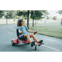 Load image into Gallery viewer, Hoverboard seat Attachment Go Kart fits 6.5”-10” hoverboards, Hover cart for Kids &amp; Adults , Accessory for self Balancing Scooter
