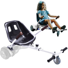 Load image into Gallery viewer, Hoverboard seat Attachment Go Kart fits 6.5”-10” hoverboards, Hover cart for Kids &amp; Adults , Accessory for self Balancing Scooter
