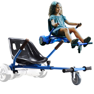 Hoverboard seat Attachment Go Kart fits 6.5”-10” hoverboards, Hover cart for Kids & Adults , Accessory for self Balancing Scooter