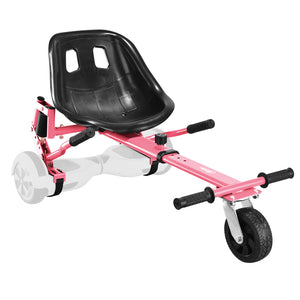 Hoverboard seat Attachment, Hoverboard go Kart for Adults & Kids, Accessories to Transform Hoverboard into go cart, Hover carts for self Balancing Scooter with Off-Road tire and Shock Absorber